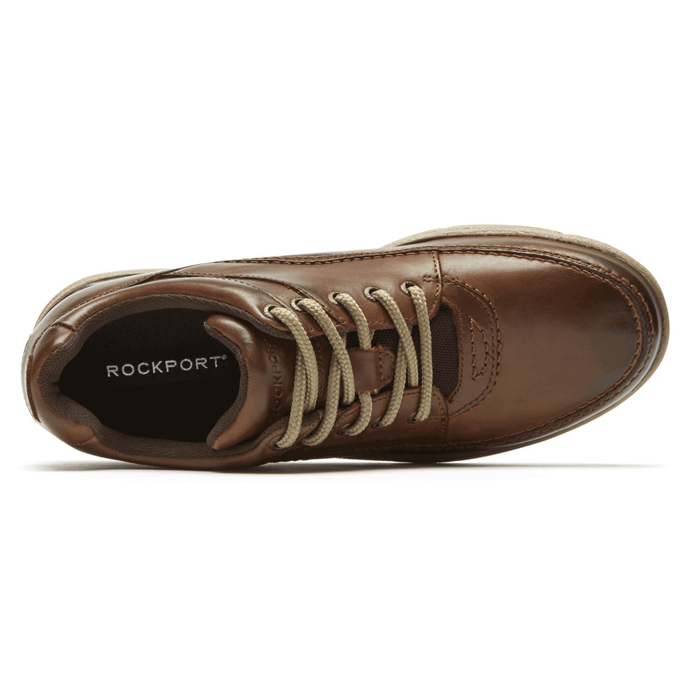 Zapatillas Rockport Hombre Mexico - World Tour Classic Shoe Marrom - SBKVH5782